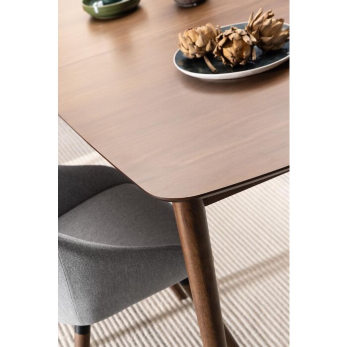 Uitschuifbare Eettafel Montreux Walnoot 