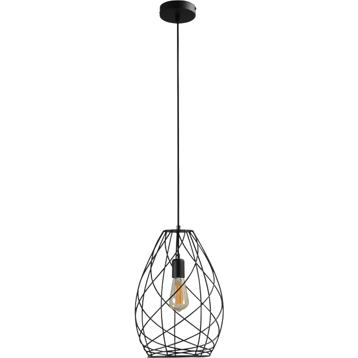 Hanglamp Cesto Zwart