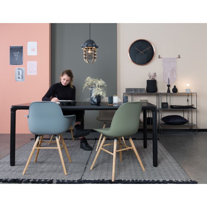 Zuiver Eettafel Storm Zwart 180cm