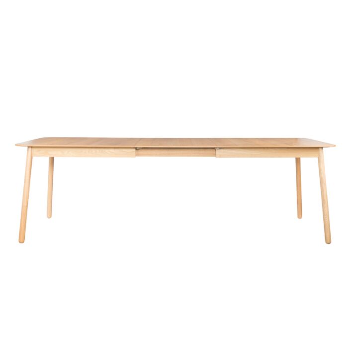 Zuiver Eettafel Glimps 180/240cm Naturel