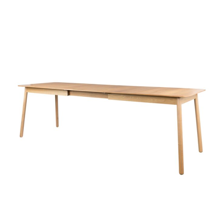 Zuiver Eettafel Glimps 180/240cm Naturel