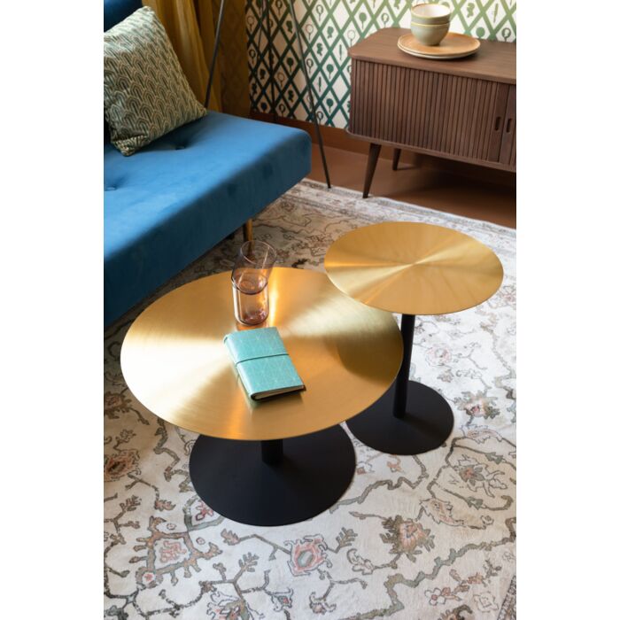 Zuiver Salontafel Snow Brushed Brass 