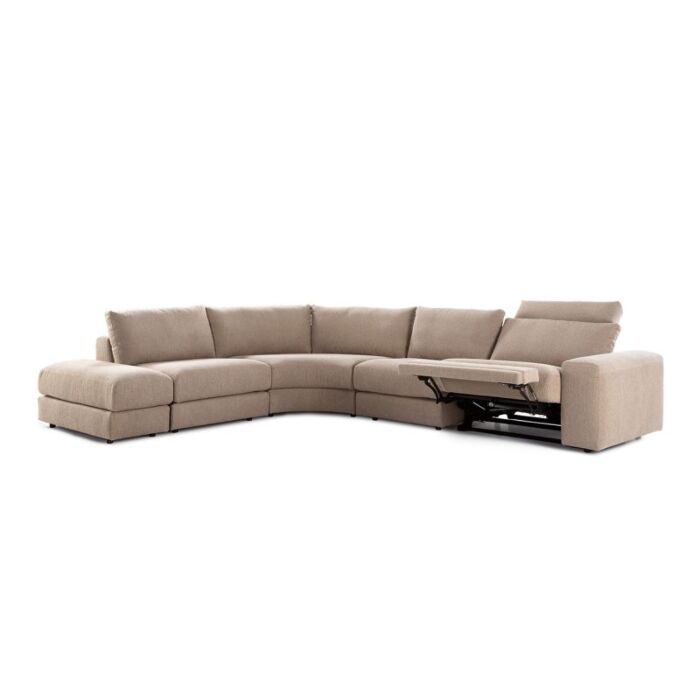 Hoekbank Douglas met relaxfunctie