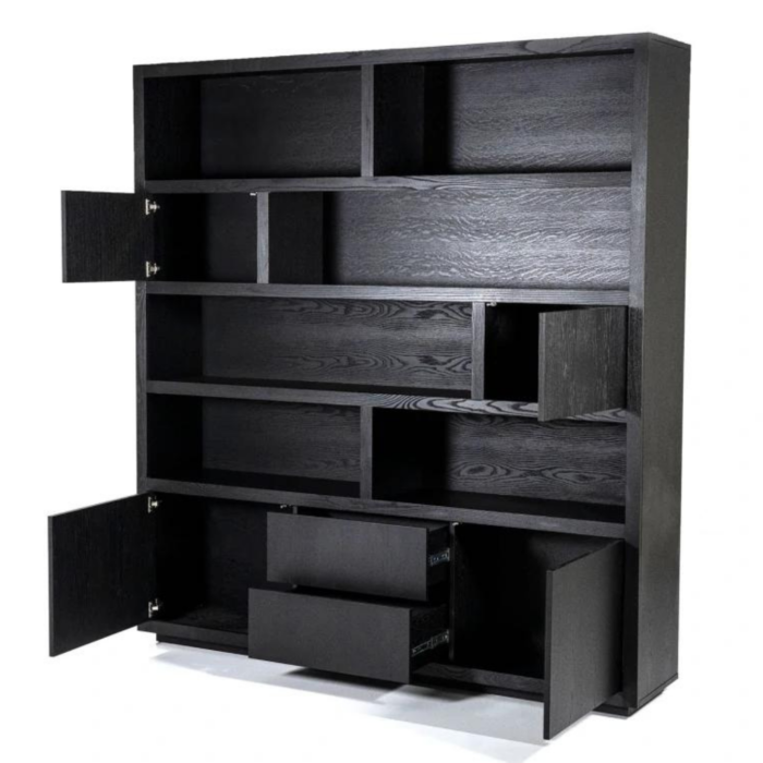 Kabinet Helsinki 200x220 cm - zwart