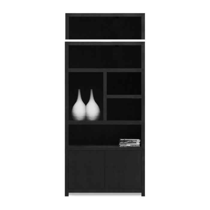 Boekenkasten Set Diamond Links 120cm Eiken