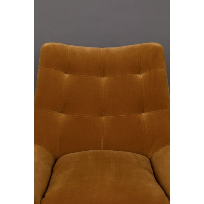 Dutchbone Lounge Chair Glodis Whiskey