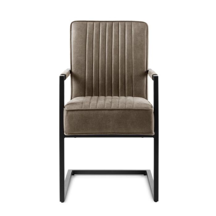 Eetkamerstoel Wilson Army Wood Microleer