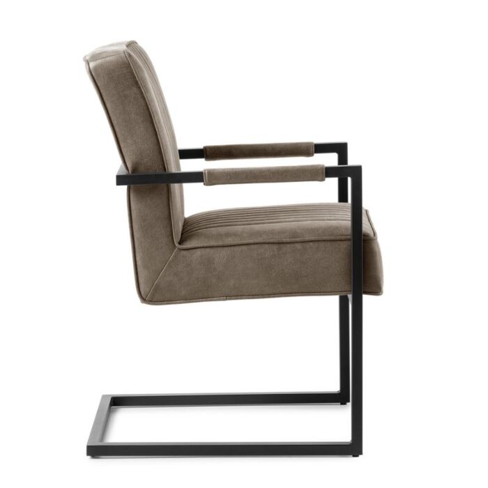 Eetkamerstoel Wilson Army Wood Microleer