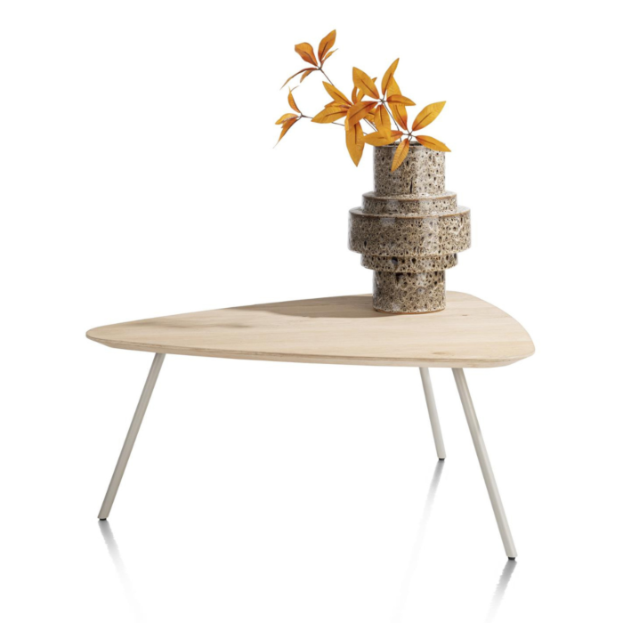 Salontafel Niora 85 Cm Eiken Silk Grey