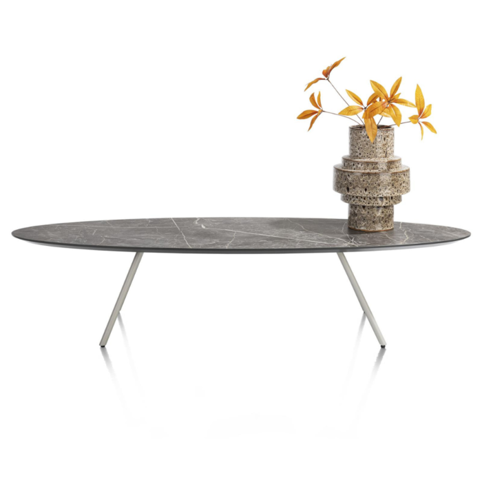 Salontafel Niora 150 Cm HPL Silk Grey