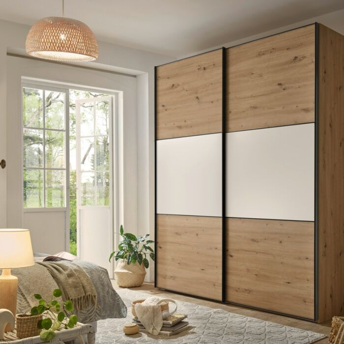 2-Deurs Zweefdeurkast Includo 167 cm