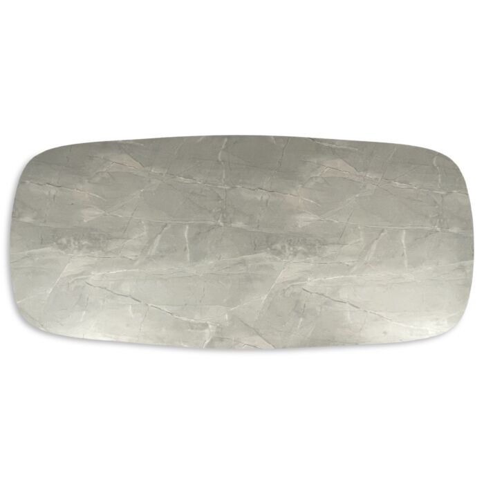 Tafelblad Mica Deens Ovaal HPL 220x105x3cm