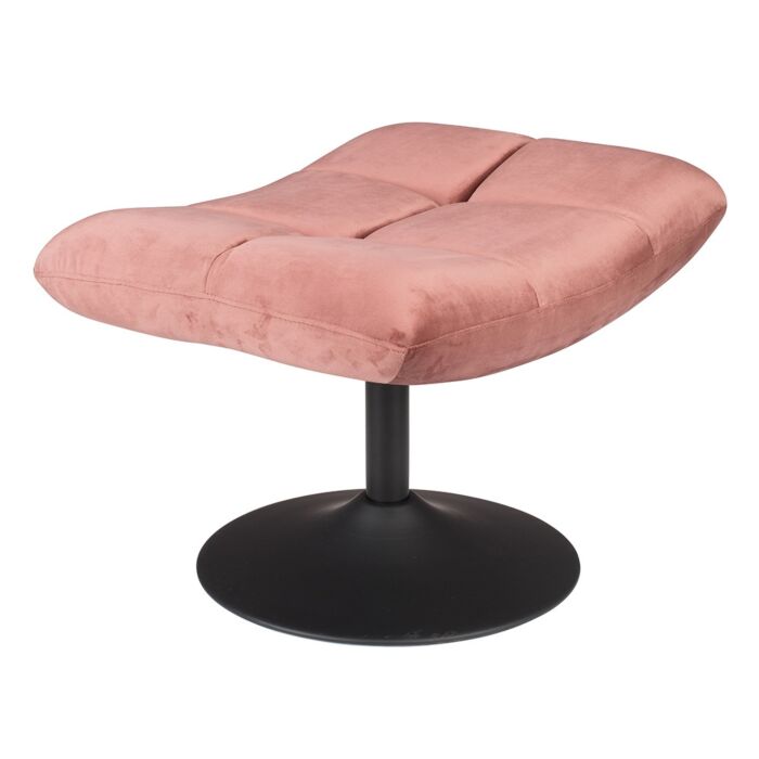 Dutchbone Hocker Bar Velvet Old Pink