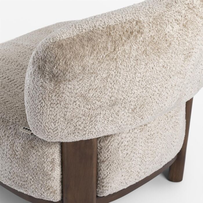 Fauteuil Rhodi Taupe 