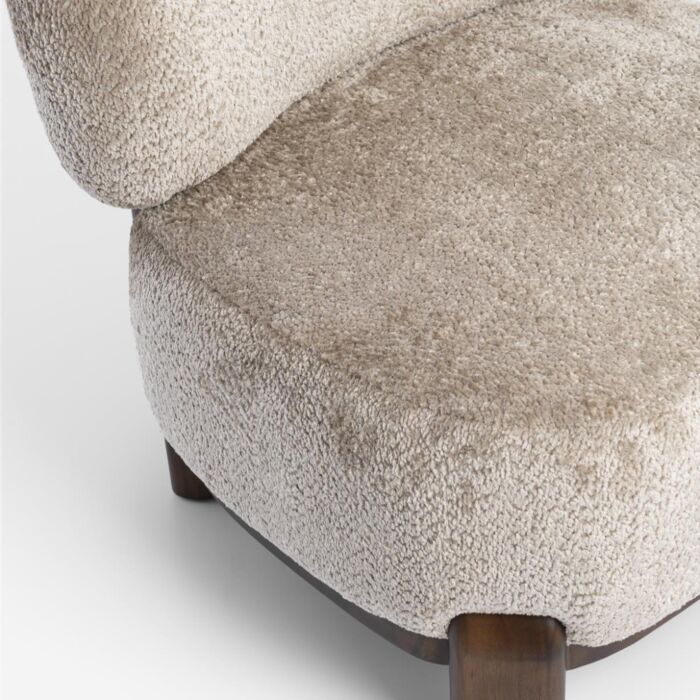 Fauteuil Rhodi Taupe 