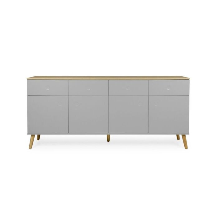 Dressoir Stip Scandinavisch Grijs L