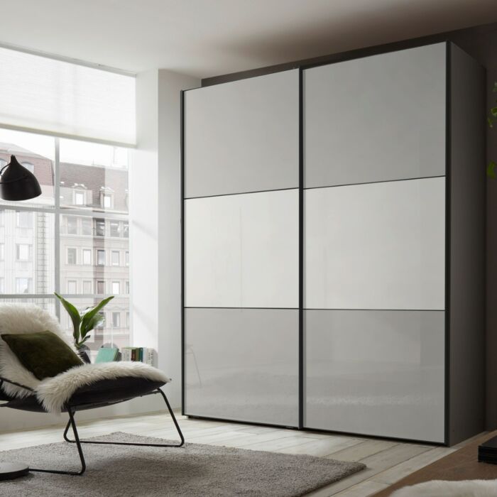  2-Deurs Zweefdeurkast Includo 188 cm