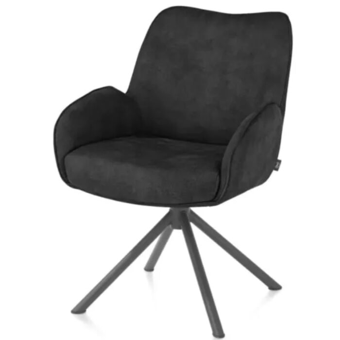 Armstoel Riley Microleder Metaal (Relax)
