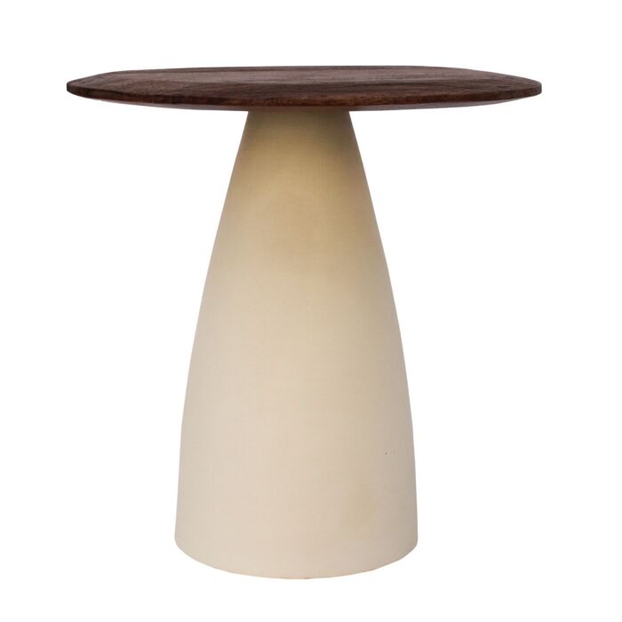 Bijzettafel Marroni 42x50x43 Mangohout Bruin