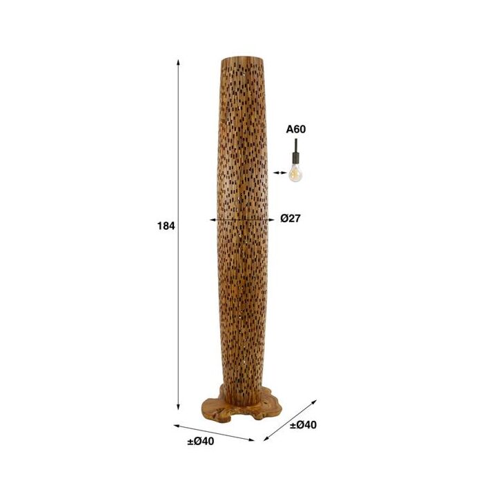 Vloerlamp L bars