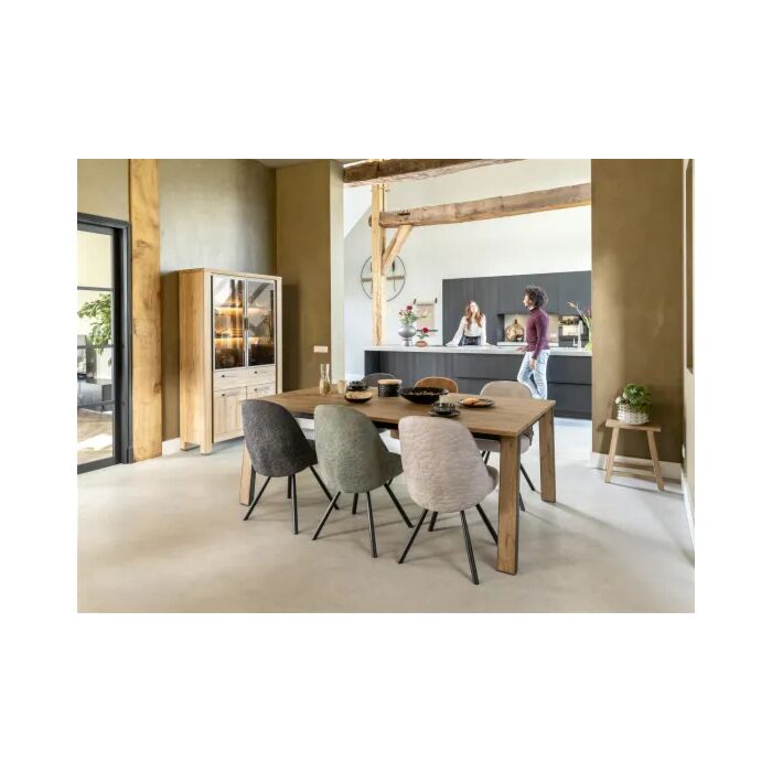 Delmonte, Uitschuiftafel 200 (+ 80) X 100 Cm