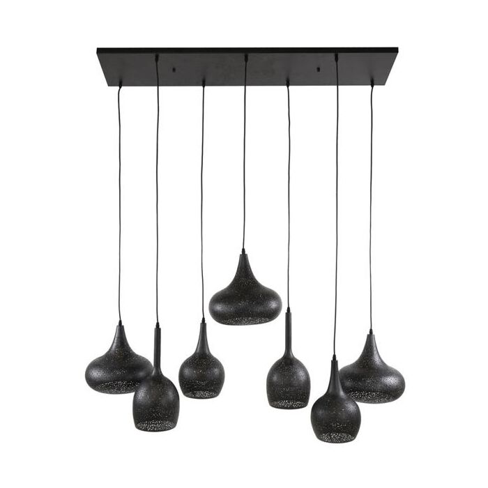 Hanglamp 4+3 zip