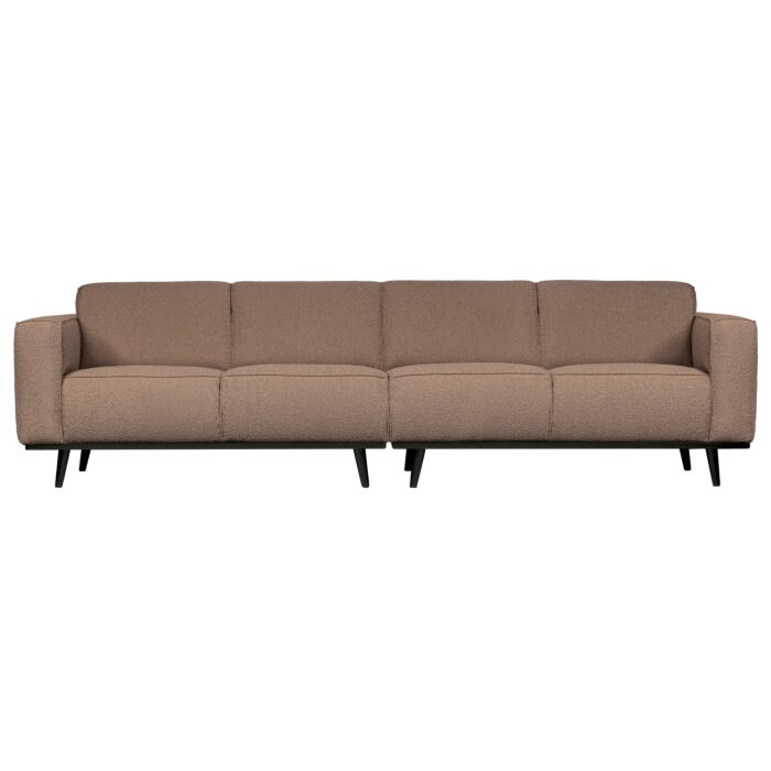 STATEMENT 4-ZITS BANK 280 CM BOUCLE NOUGAT