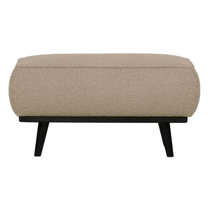 STATEMENT HOCKER BOUCLÉ BEIGE