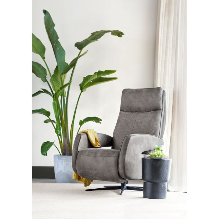 Relaxfauteuil Niland Elektrisch Verstelbaar Grijs