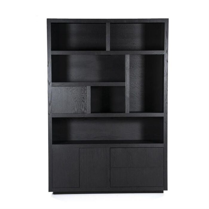 Kabinet Helsinki 150x220 cm - Zwart