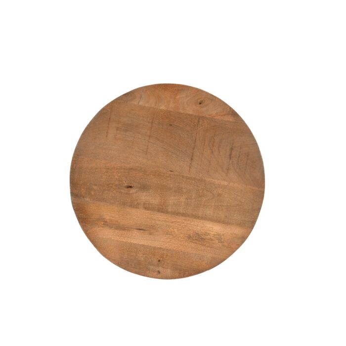Salontafel Salvatora ø80 Mangohout Bruin