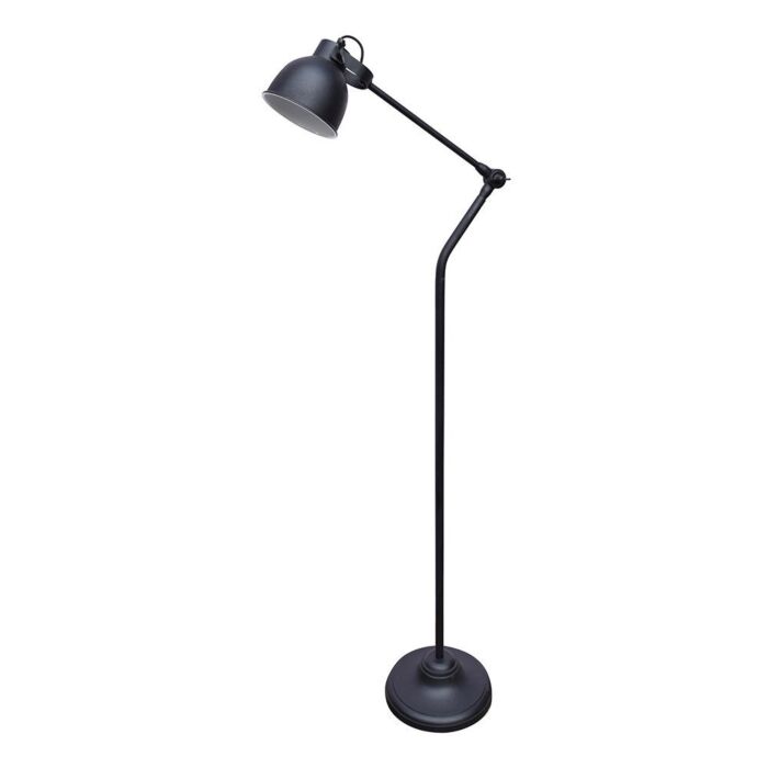 Vloerlamp Vintage Industrial Black