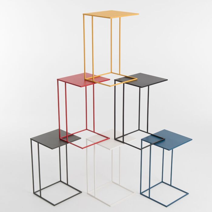 Bijzettafel Wireless Metal Blauw