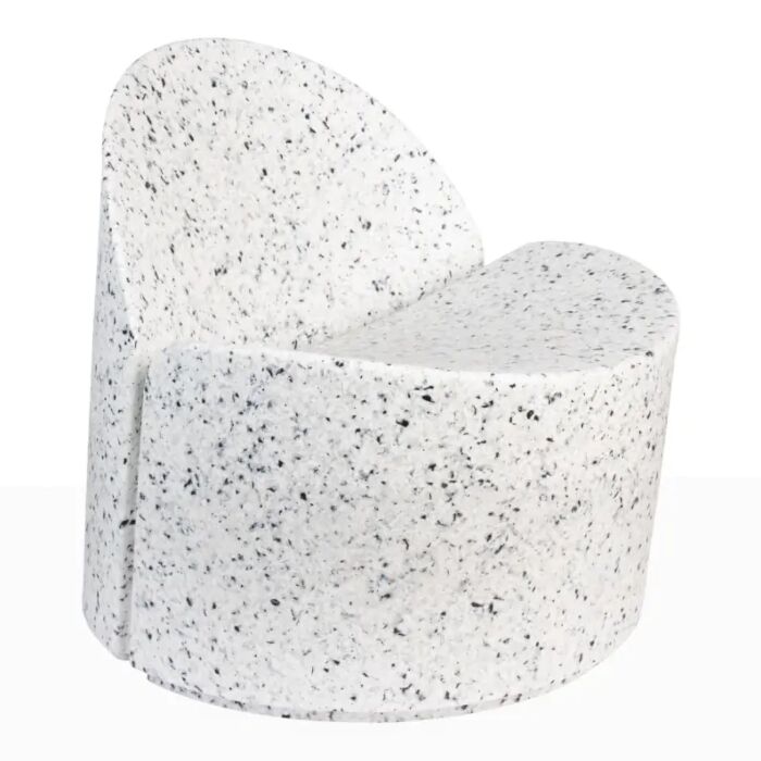 Zuiver Tuin Fauteuil Bloom Wit Terrazzo