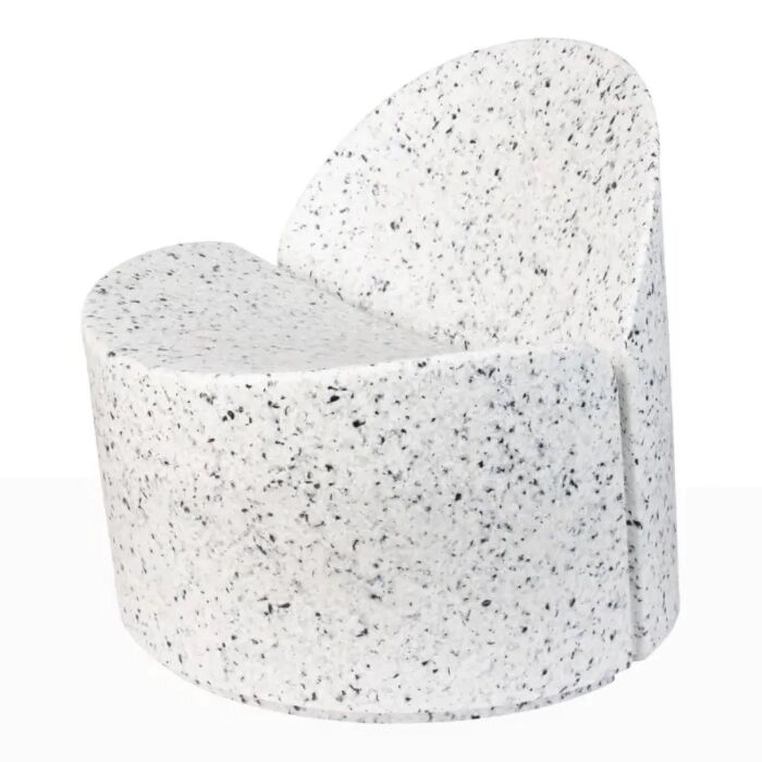 Zuiver Tuin Fauteuil Bloom Wit Terrazzo