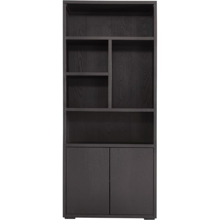 Boekenkast Nerano zwart