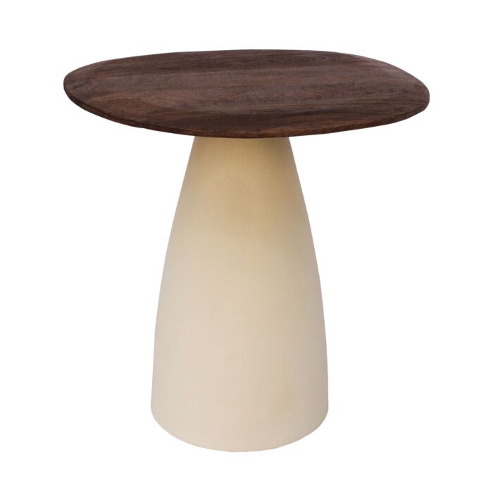 Bijzettafel Marroni 42x50x43 Mangohout Bruin