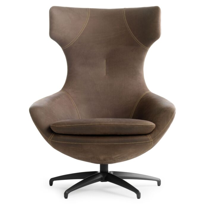 Leolux Caruzzo Fauteuil Bruin