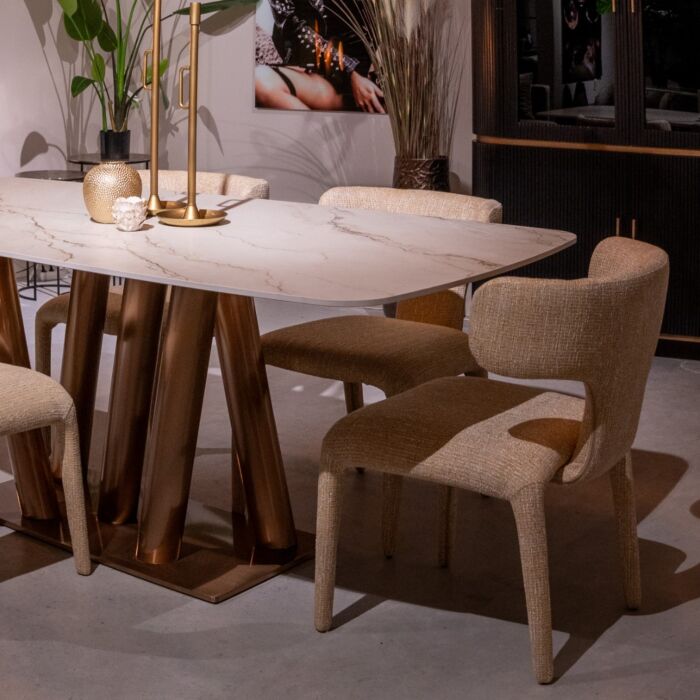 Eettafel Colmar Marmer 200cm
