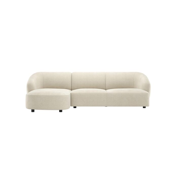 Hoekbank Cervo Longchair Gebogen Links 