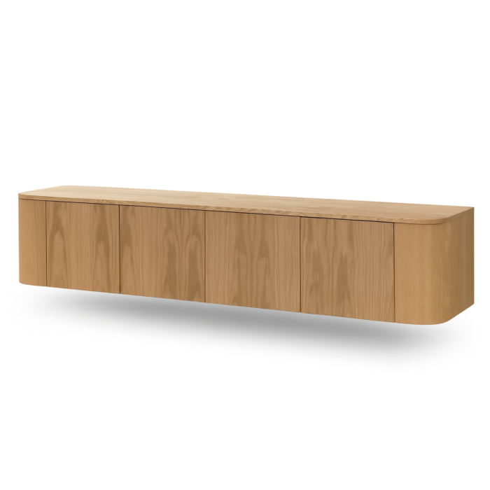 TV Dressoir Axel New Oak Ronde Hoek