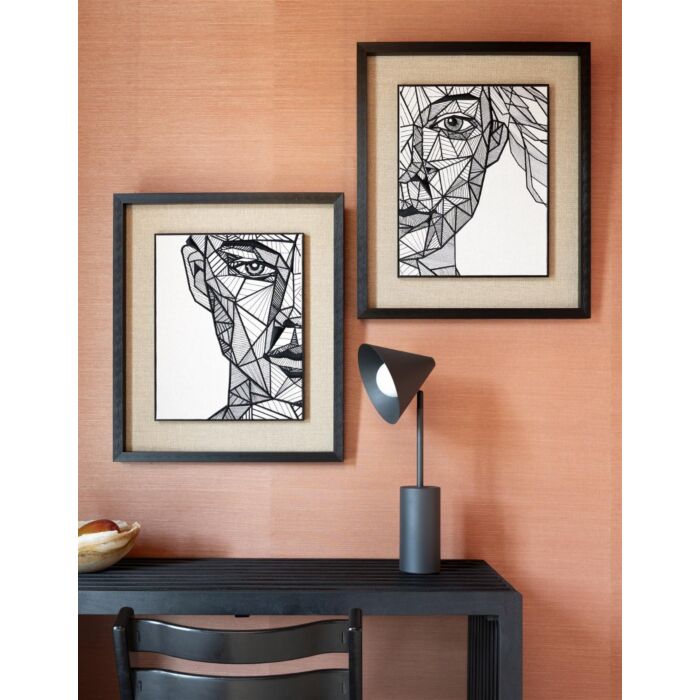 Wandtafel Lino 120 Cm Zwart