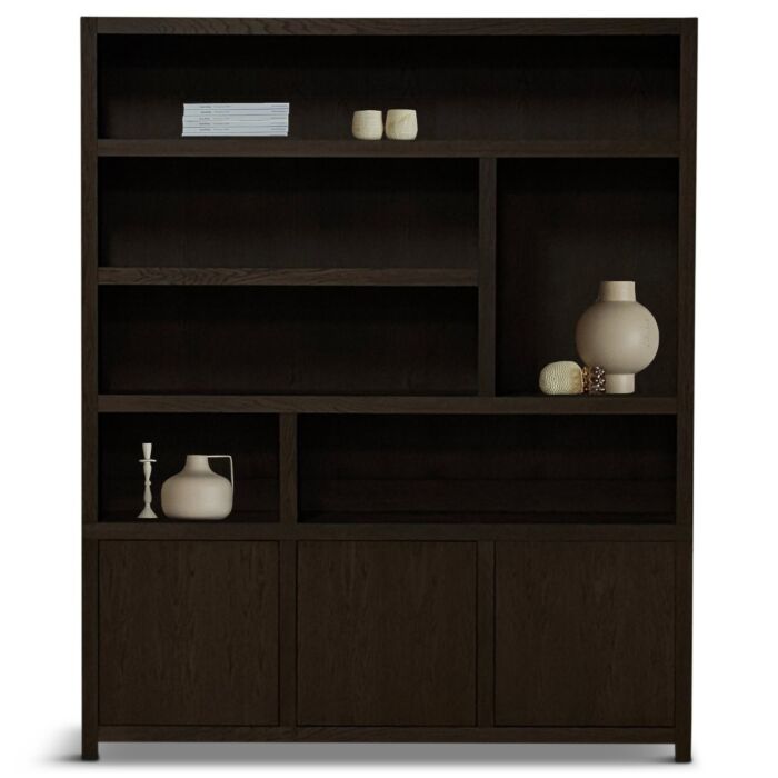 Boekenkast Diamond New Brown 180cm Eiken