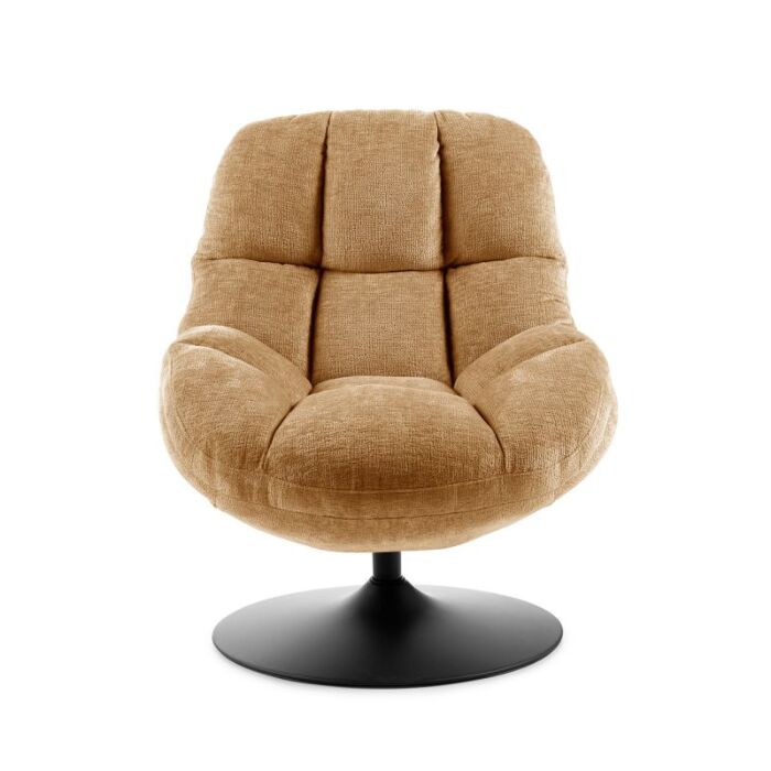 Draaifauteuil Luna caramel