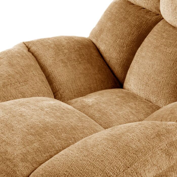 Draaifauteuil Luna caramel