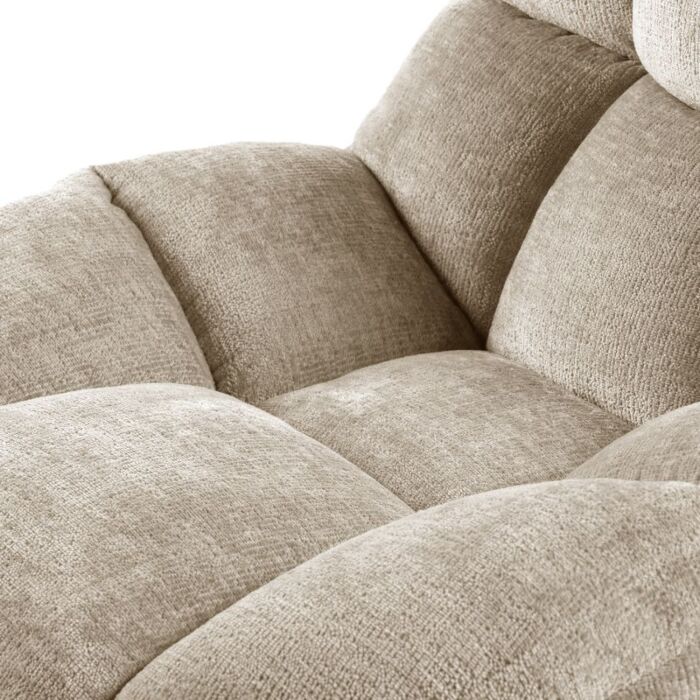 Draaifauteuil Luna taupe