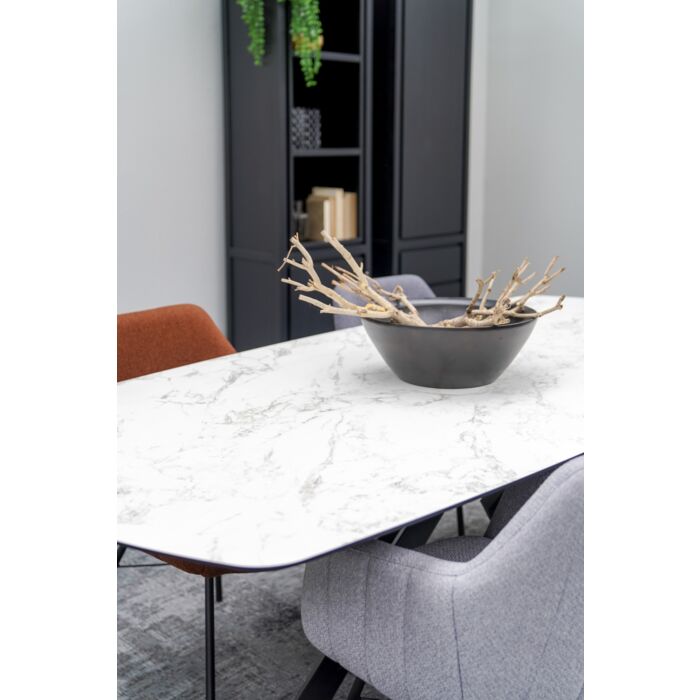 Eetkamertafel Masura Ovaal 240x110 Cm Wit