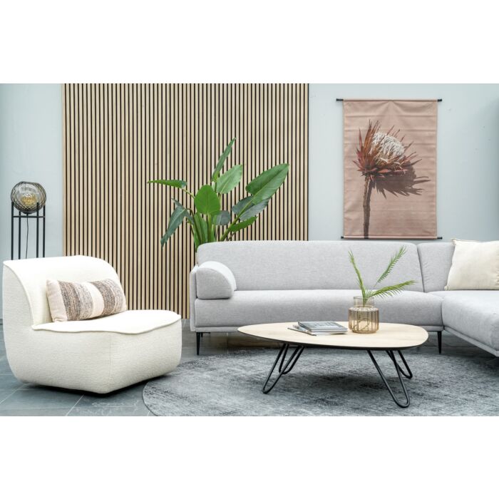 Masura, Salontafel Laag 110 X 88 Cm - Antraciet