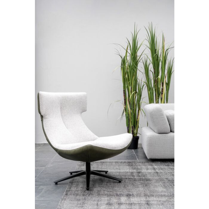 Baenks Draaifauteuil Hickson Bottlegreen