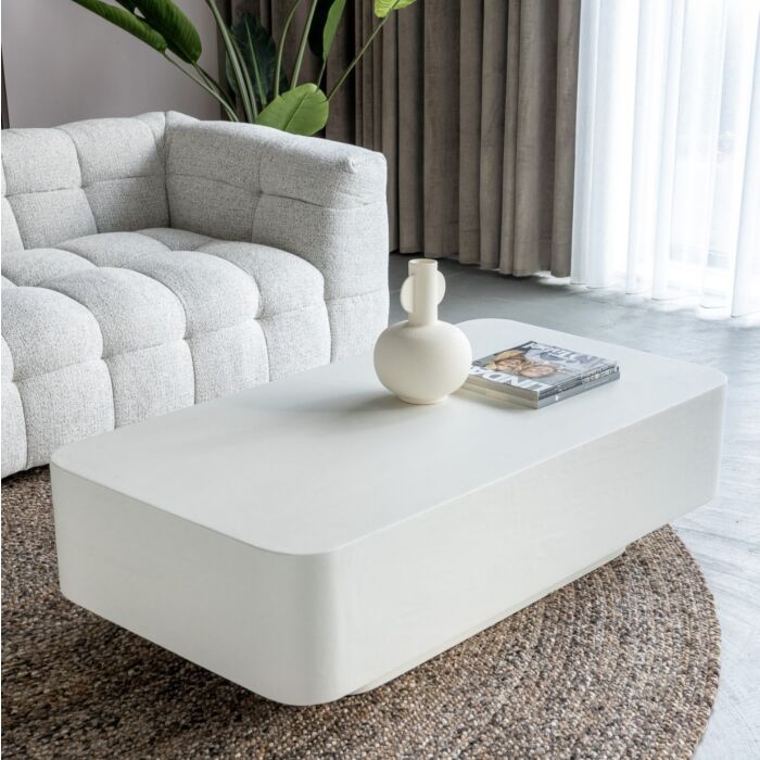 Salontafel Sovina Milky White 130cm
